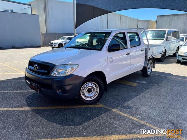 2008 TOYOTA HILUX WORKMATE TGN16R07UPGRADE DUAL CAB P/UP