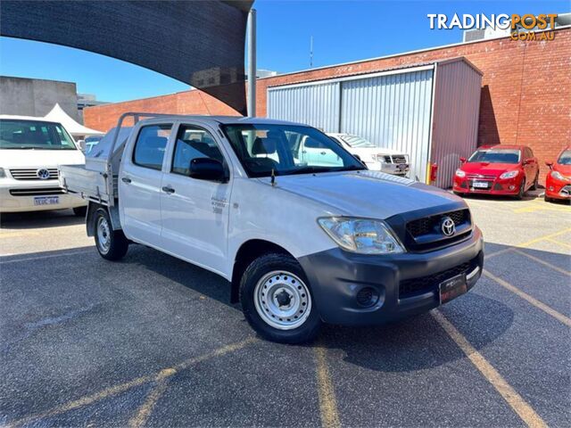 2008 TOYOTA HILUX WORKMATE TGN16R07UPGRADE DUAL CAB P/UP