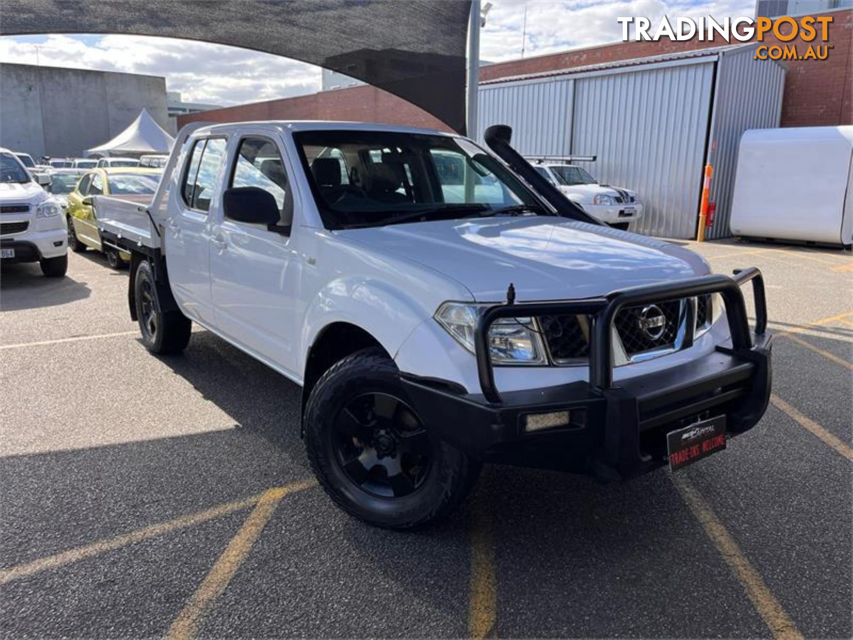 2010 NISSAN NAVARA RX D40 DUAL CAB P/UP