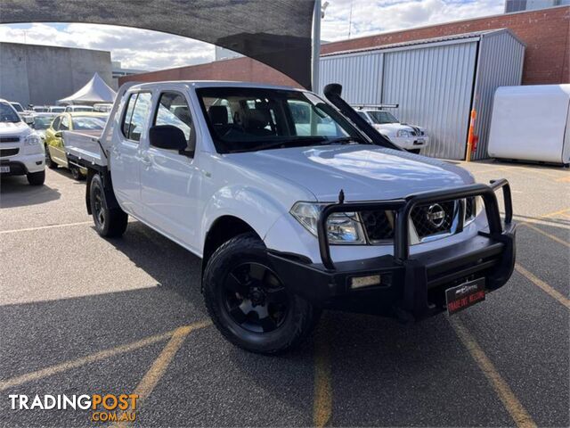 2010 NISSAN NAVARA RX D40 DUAL CAB P/UP