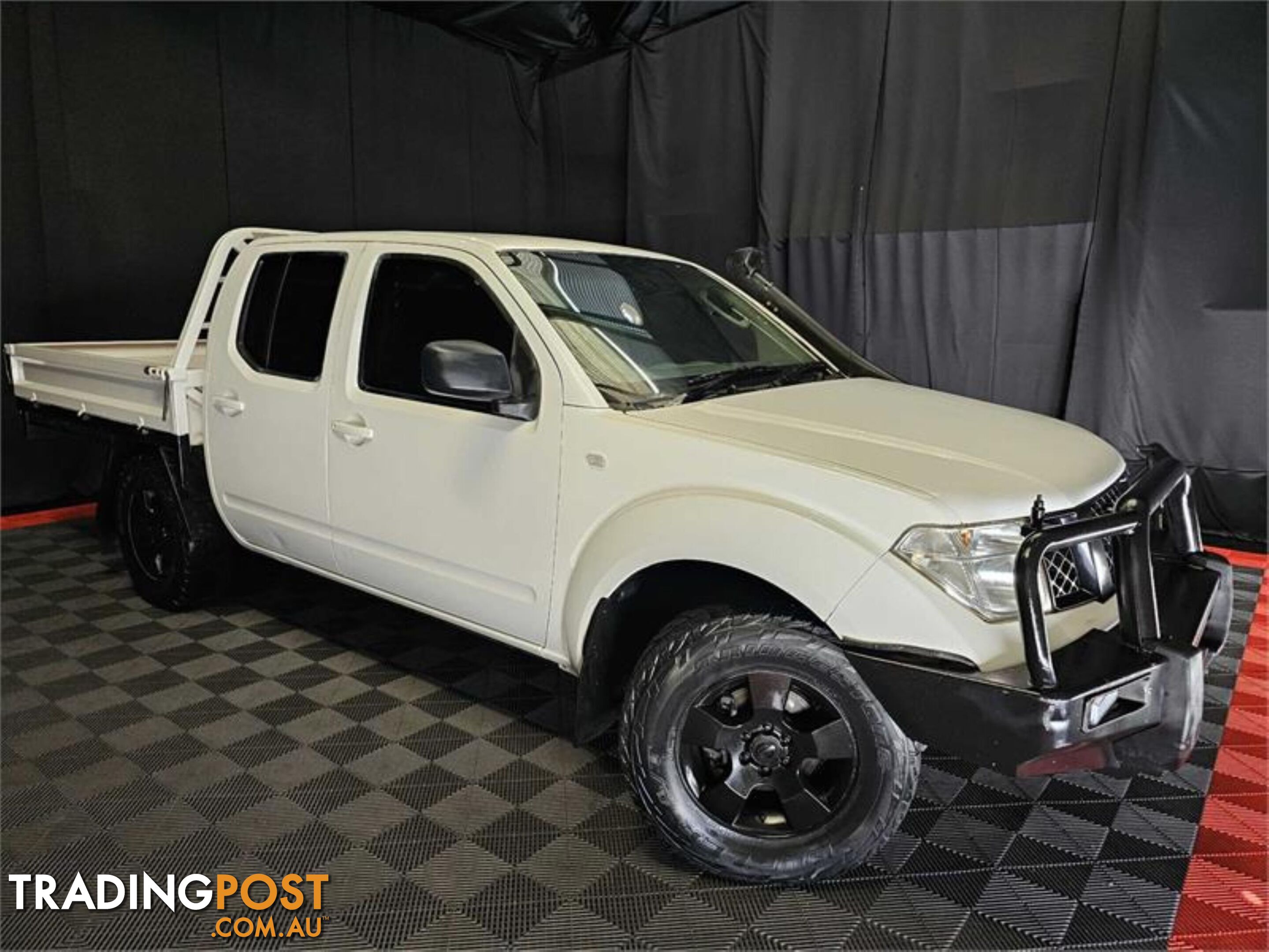 2010 NISSAN NAVARA RX D40 DUAL CAB P/UP