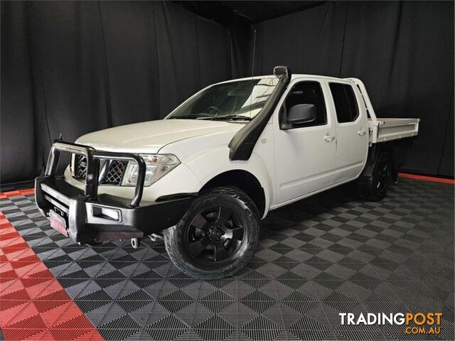 2010 NISSAN NAVARA RX D40 DUAL CAB P/UP