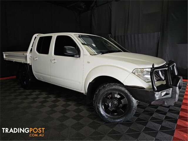 2010 NISSAN NAVARA RX D40 DUAL CAB P/UP