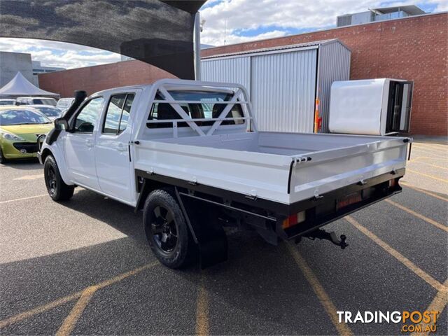 2010 NISSAN NAVARA RX D40 DUAL CAB P/UP