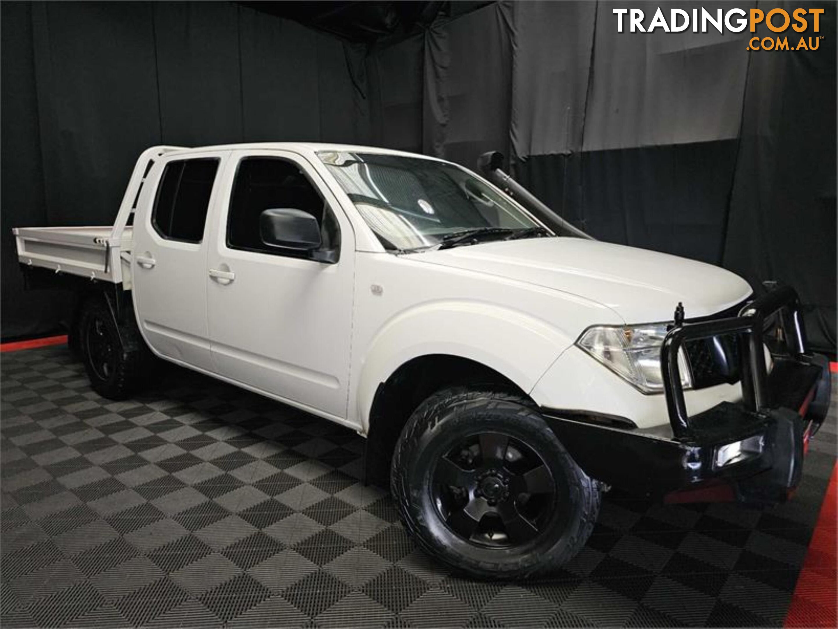 2010 NISSAN NAVARA RX D40 DUAL CAB P/UP