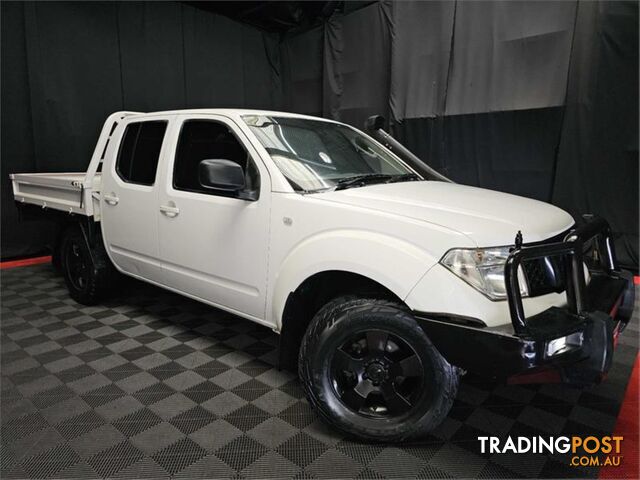 2010 NISSAN NAVARA RX D40 DUAL CAB P/UP