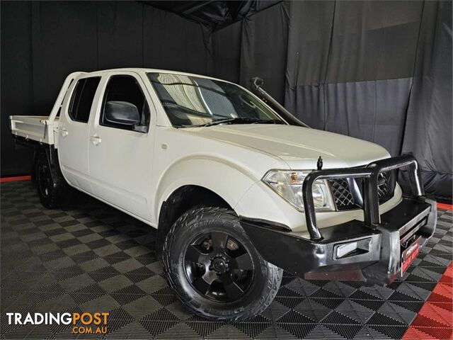 2010 NISSAN NAVARA RX D40 DUAL CAB P/UP