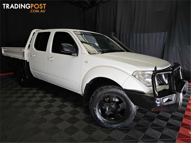 2010 NISSAN NAVARA RX D40 DUAL CAB P/UP