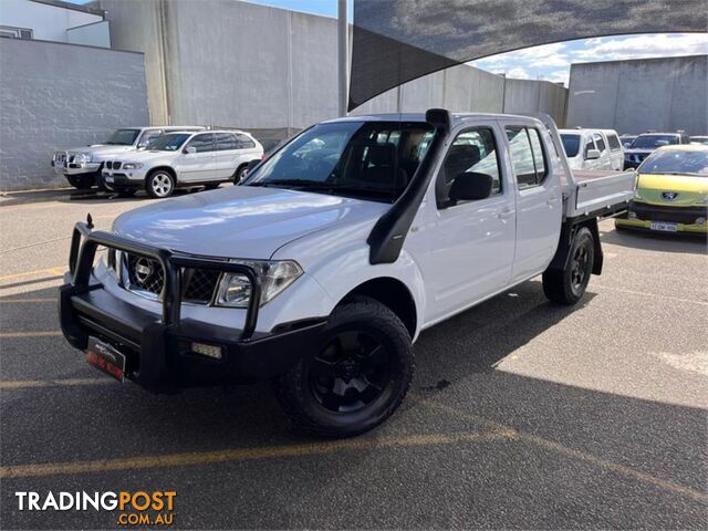 2010 NISSAN NAVARA RX D40 DUAL CAB P/UP