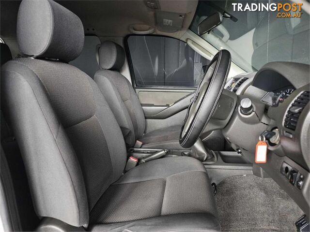 2010 NISSAN NAVARA RX D40 DUAL CAB P/UP