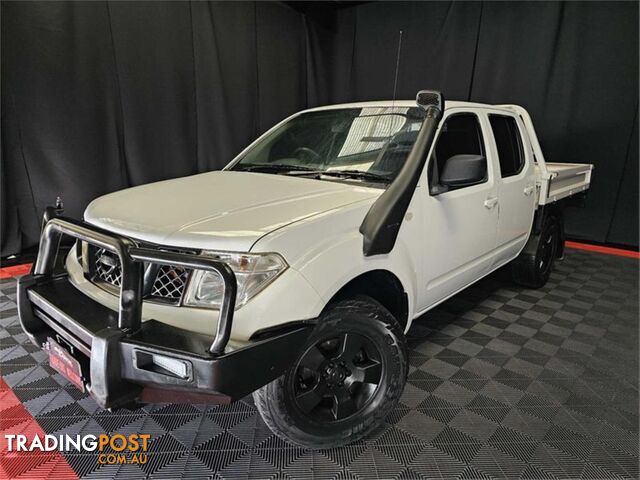 2010 NISSAN NAVARA RX D40 DUAL CAB P/UP