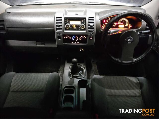 2010 NISSAN NAVARA RX D40 DUAL CAB P/UP