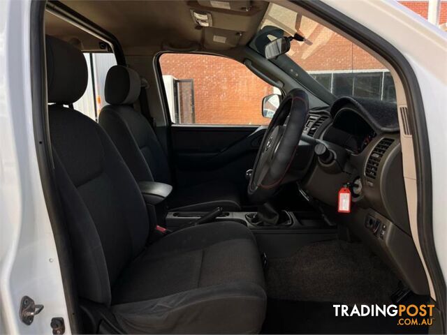 2010 NISSAN NAVARA RX D40 DUAL CAB P/UP