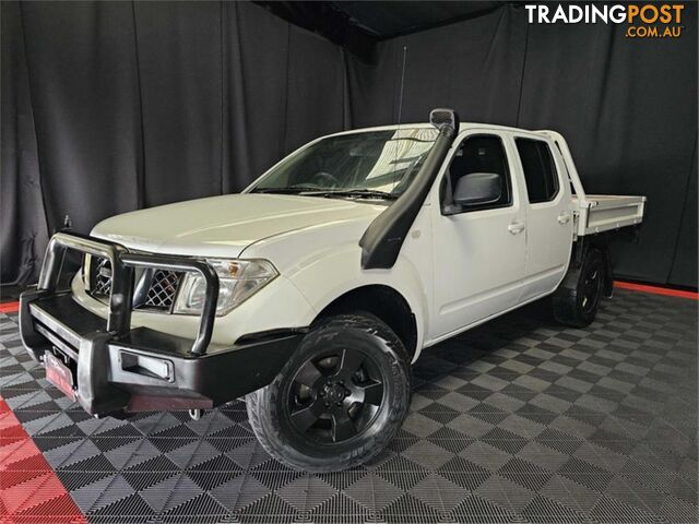 2010 NISSAN NAVARA RX D40 DUAL CAB P/UP