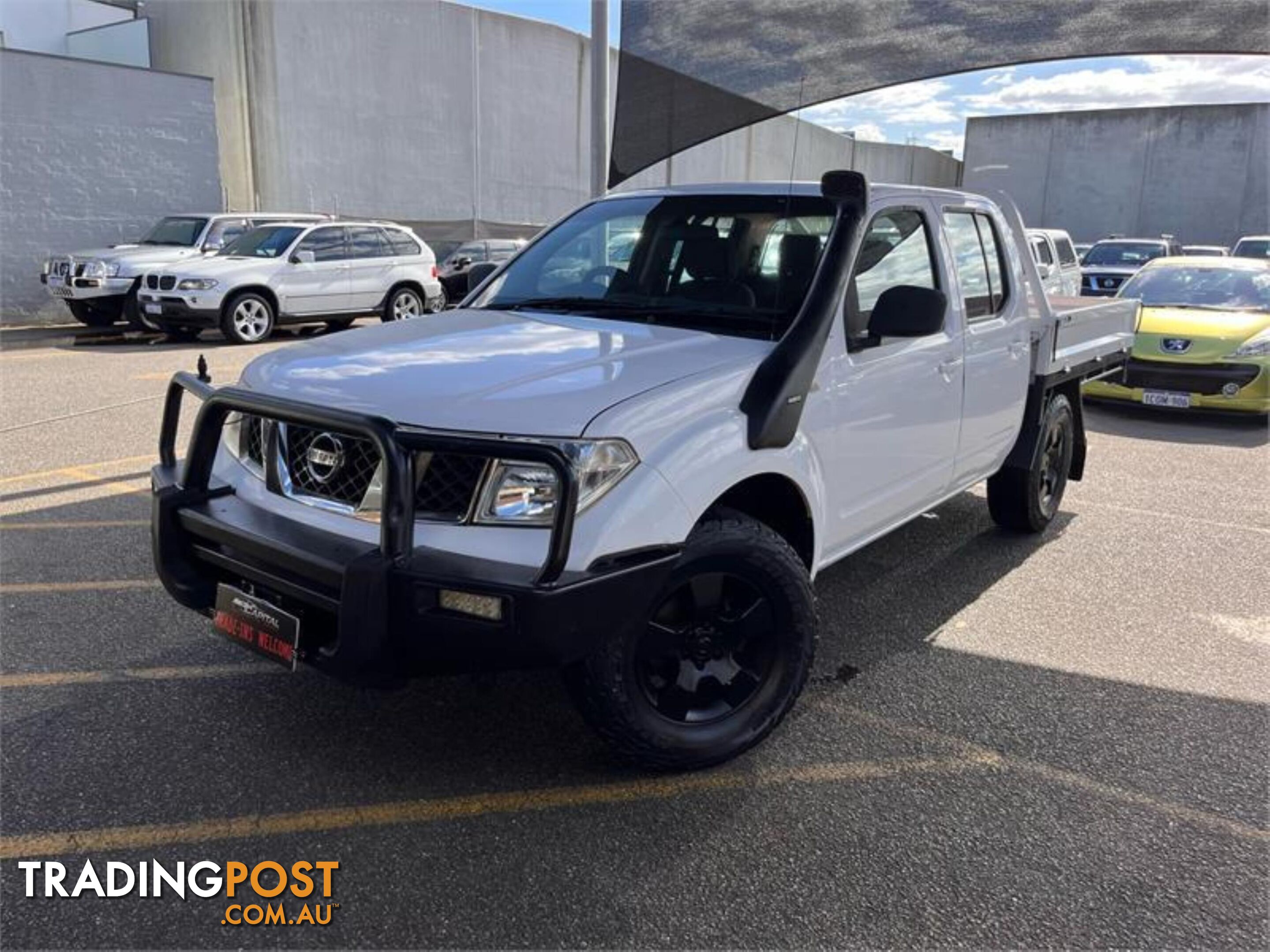 2010 NISSAN NAVARA RX D40 DUAL CAB P/UP