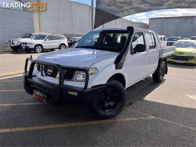 2010 NISSAN NAVARA RX D40 DUAL CAB P/UP