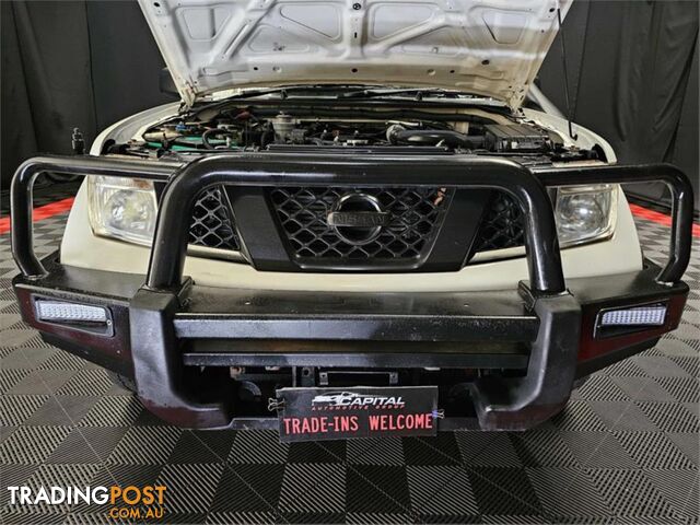 2010 NISSAN NAVARA RX D40 DUAL CAB P/UP