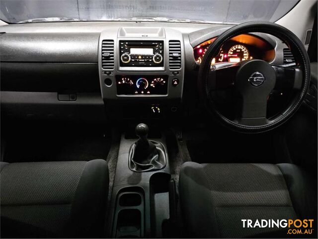 2010 NISSAN NAVARA RX D40 DUAL CAB P/UP