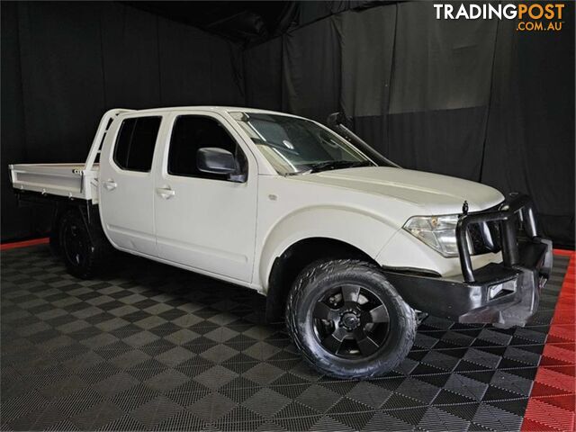 2010 NISSAN NAVARA RX D40 DUAL CAB P/UP