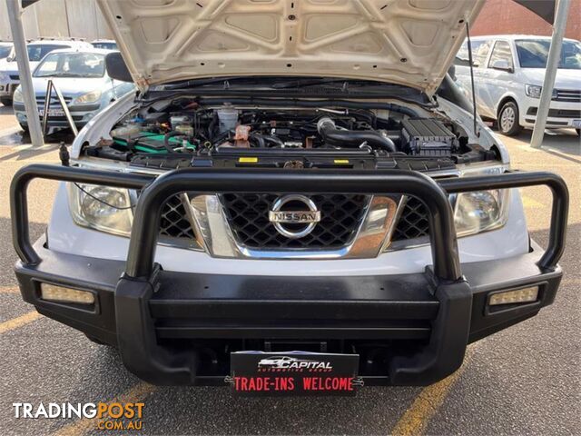 2010 NISSAN NAVARA RX D40 DUAL CAB P/UP