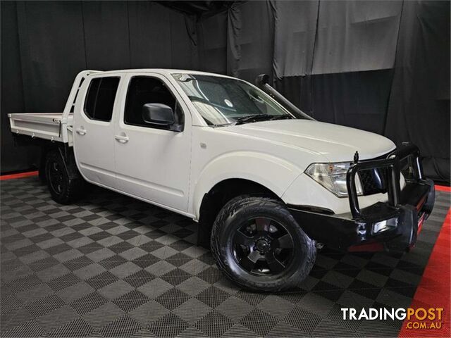 2010 NISSAN NAVARA RX D40 DUAL CAB P/UP