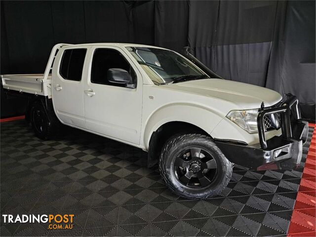 2010 NISSAN NAVARA RX D40 DUAL CAB P/UP