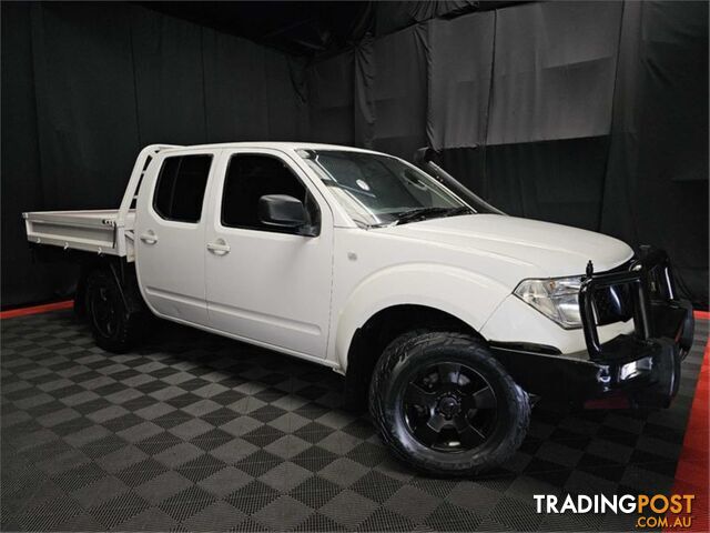 2010 NISSAN NAVARA RX D40 DUAL CAB P/UP