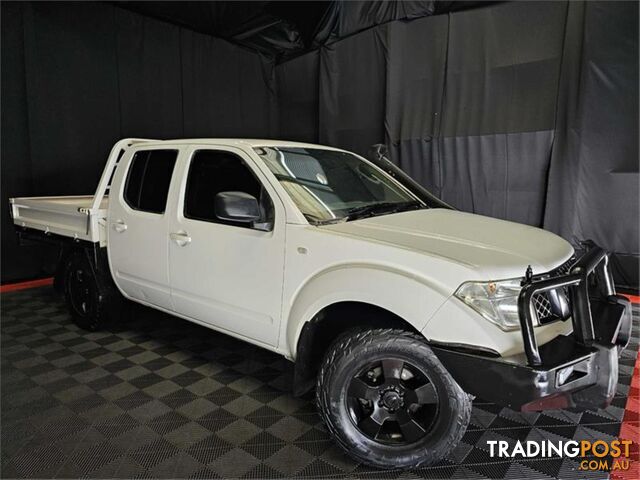 2010 NISSAN NAVARA RX D40 DUAL CAB P/UP