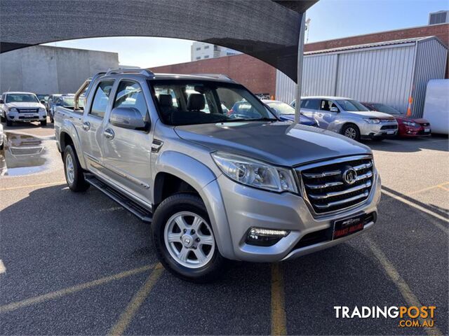 2017 GREATWALL STEED  NBP DUAL CAB UTILITY