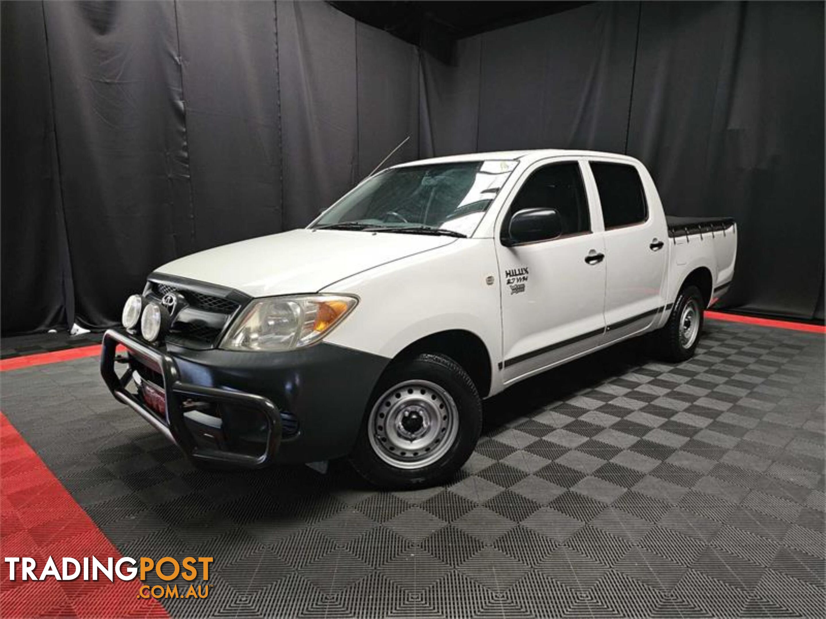 2007 TOYOTA HILUX WORKMATE TGN16R06UPGRADE DUAL CAB P/UP