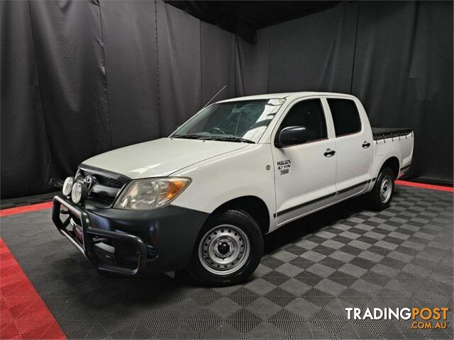 2007 TOYOTA HILUX WORKMATE TGN16R06UPGRADE DUAL CAB P/UP