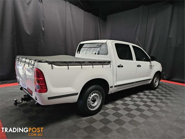 2007 TOYOTA HILUX WORKMATE TGN16R06UPGRADE DUAL CAB P/UP