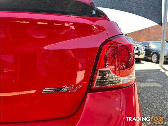 2012 HOLDEN CRUZE SRIV JHMY12 5D HATCHBACK