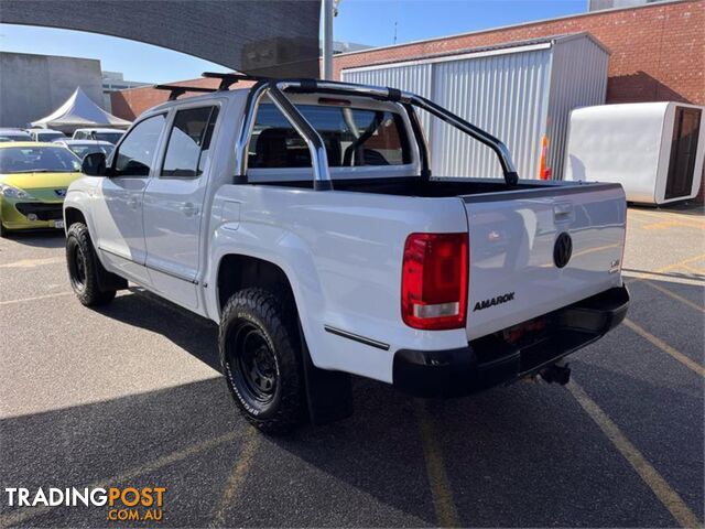 2011 VOLKSWAGEN AMAROK TDI400TRENDLINE 2H DUAL CAB UTILITY