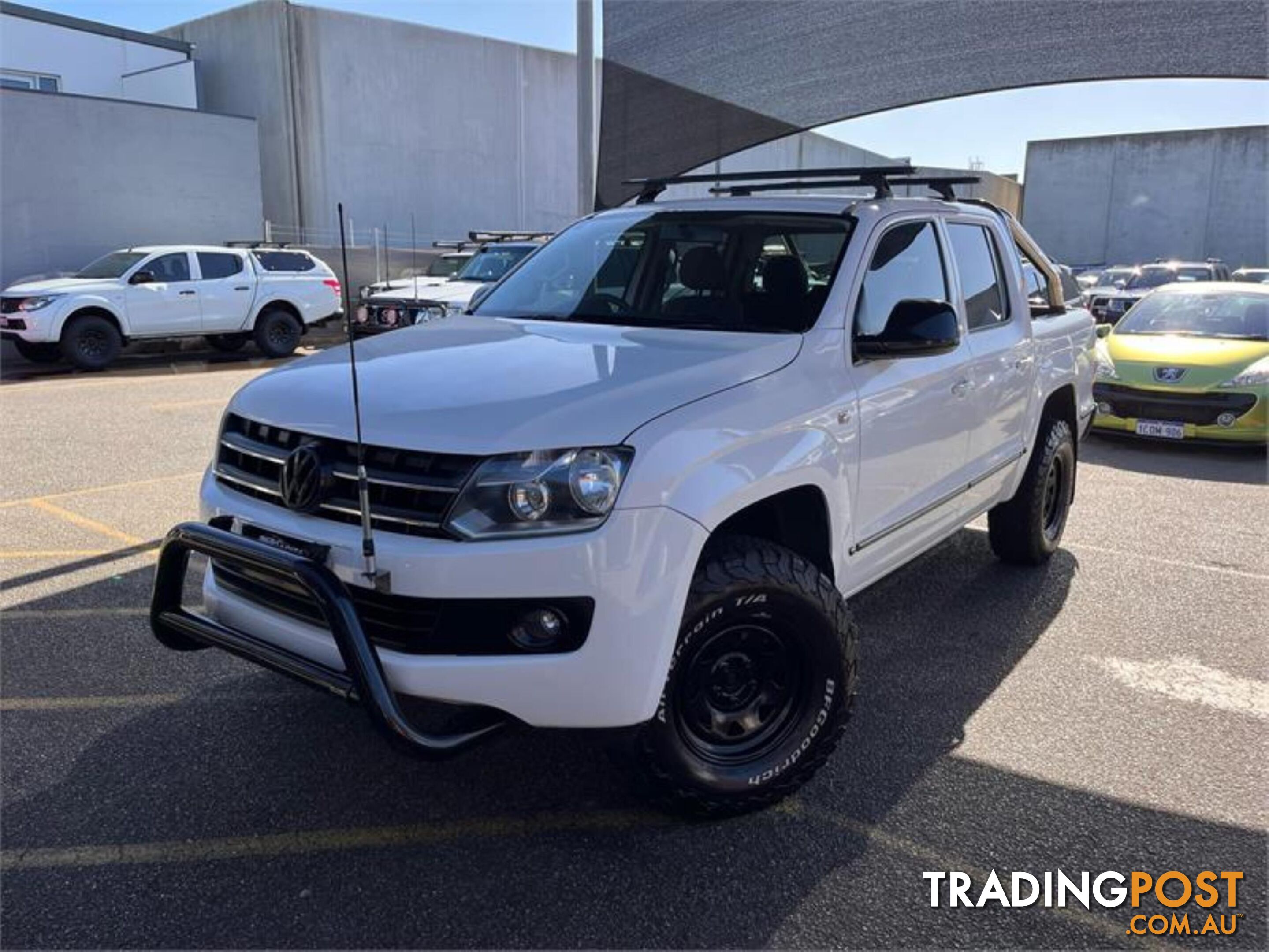 2011 VOLKSWAGEN AMAROK TDI400TRENDLINE 2H DUAL CAB UTILITY