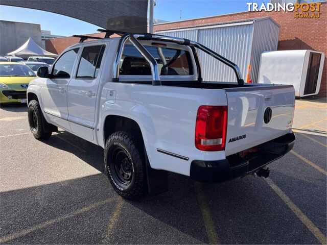 2011 VOLKSWAGEN AMAROK TDI400TRENDLINE 2H DUAL CAB UTILITY