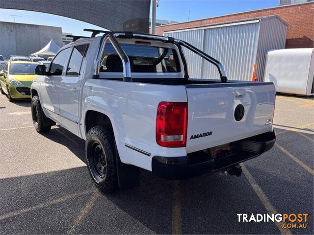 2011 VOLKSWAGEN AMAROK TDI400TRENDLINE 2H DUAL CAB UTILITY