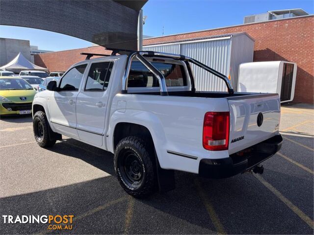 2011 VOLKSWAGEN AMAROK TDI400TRENDLINE 2H DUAL CAB UTILITY