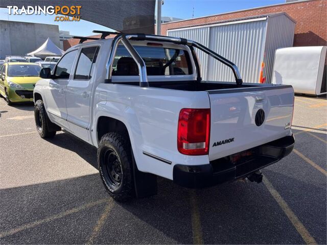 2011 VOLKSWAGEN AMAROK TDI400TRENDLINE 2H DUAL CAB UTILITY