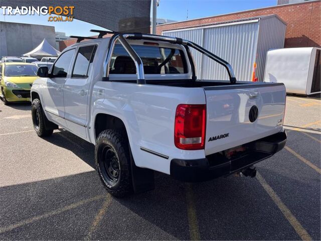 2011 VOLKSWAGEN AMAROK TDI400TRENDLINE 2H DUAL CAB UTILITY