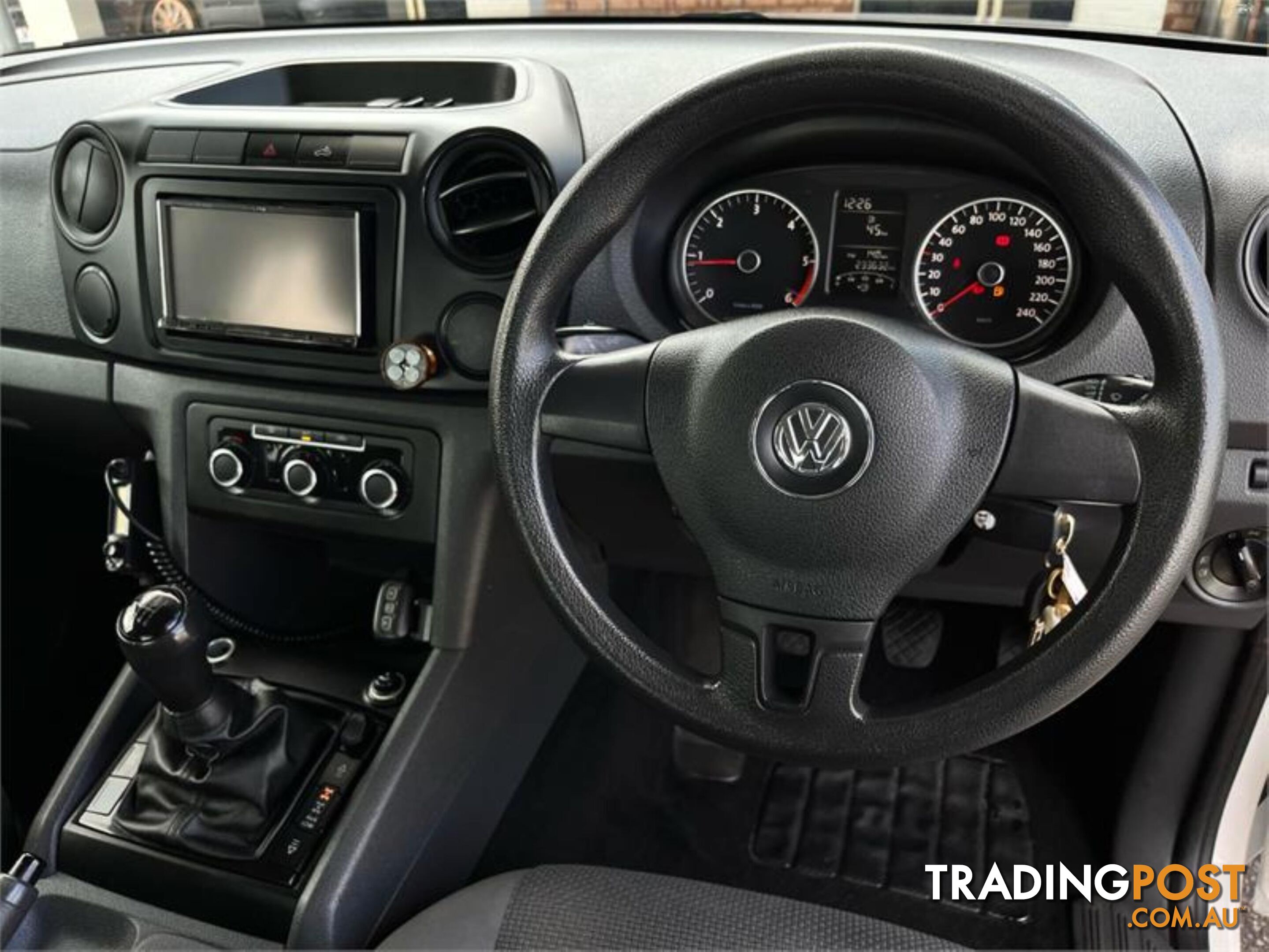 2011 VOLKSWAGEN AMAROK TDI400TRENDLINE 2H DUAL CAB UTILITY