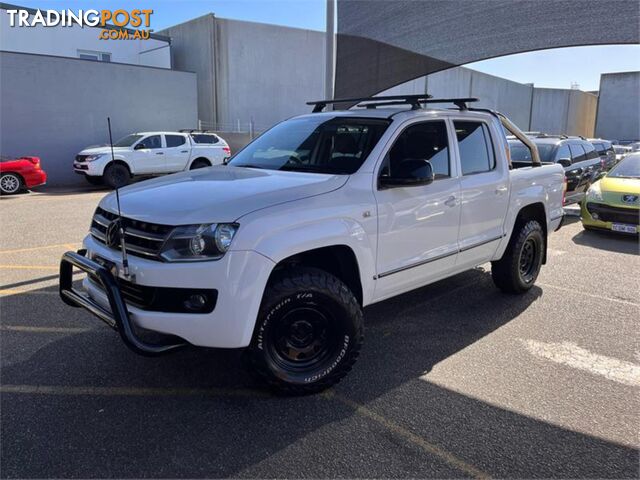 2011 VOLKSWAGEN AMAROK TDI400TRENDLINE 2H DUAL CAB UTILITY