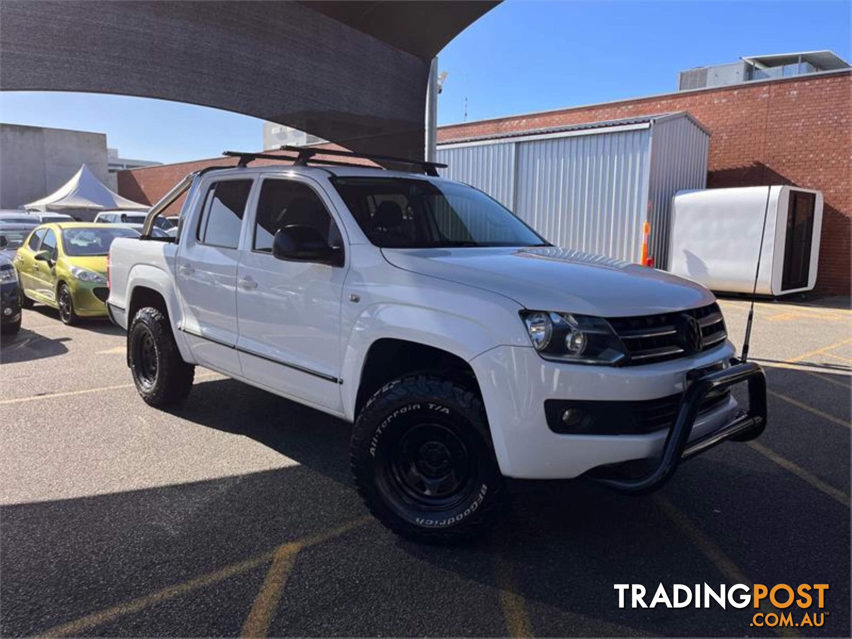 2011 VOLKSWAGEN AMAROK TDI400TRENDLINE 2H DUAL CAB UTILITY