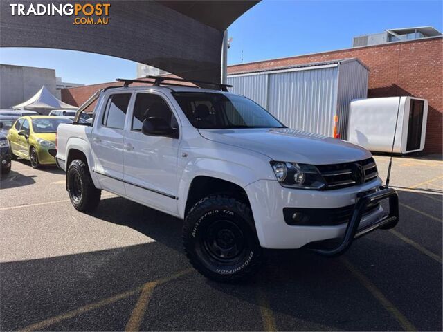 2011 VOLKSWAGEN AMAROK TDI400TRENDLINE 2H DUAL CAB UTILITY