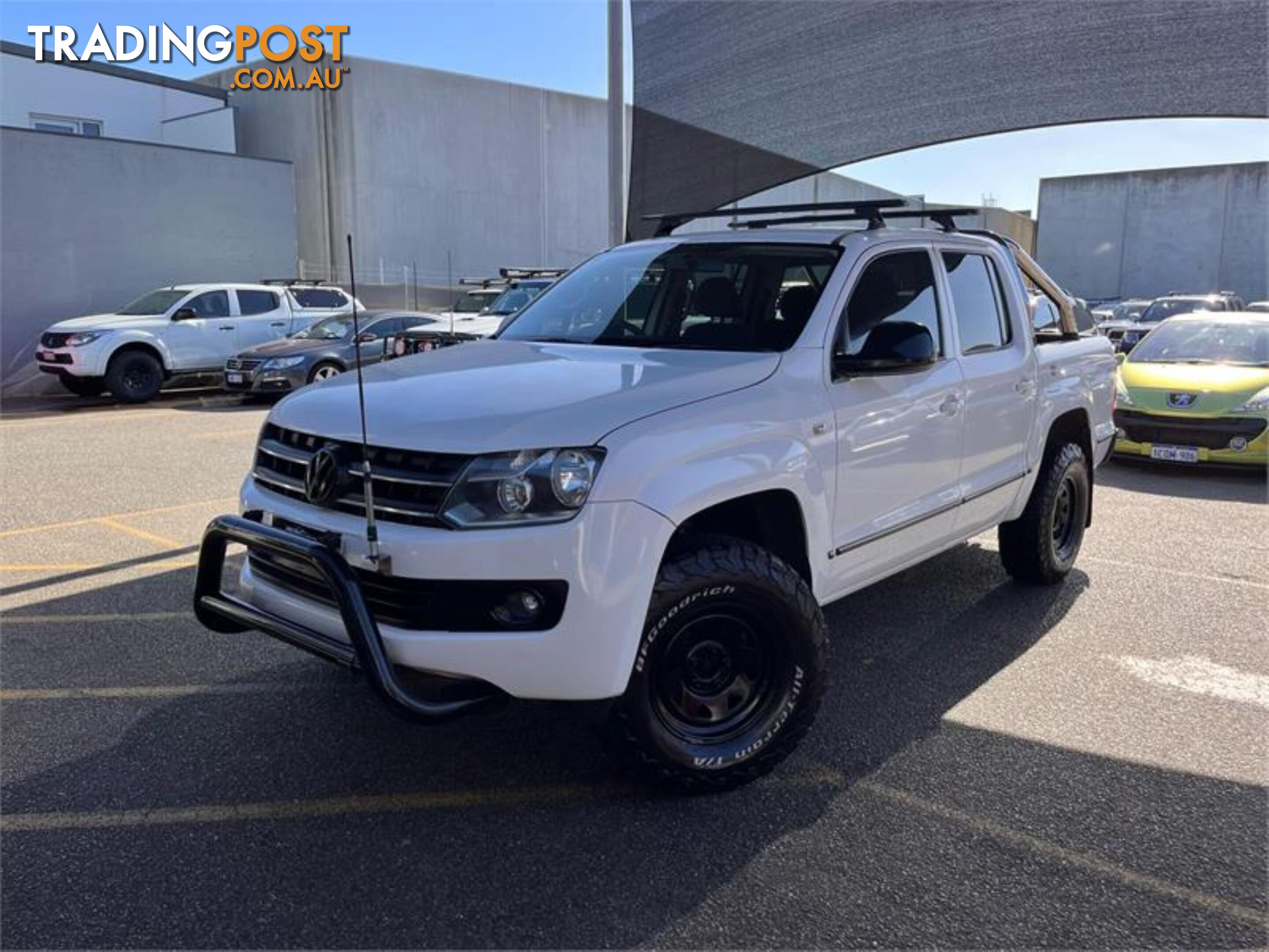 2011 VOLKSWAGEN AMAROK TDI400TRENDLINE 2H DUAL CAB UTILITY