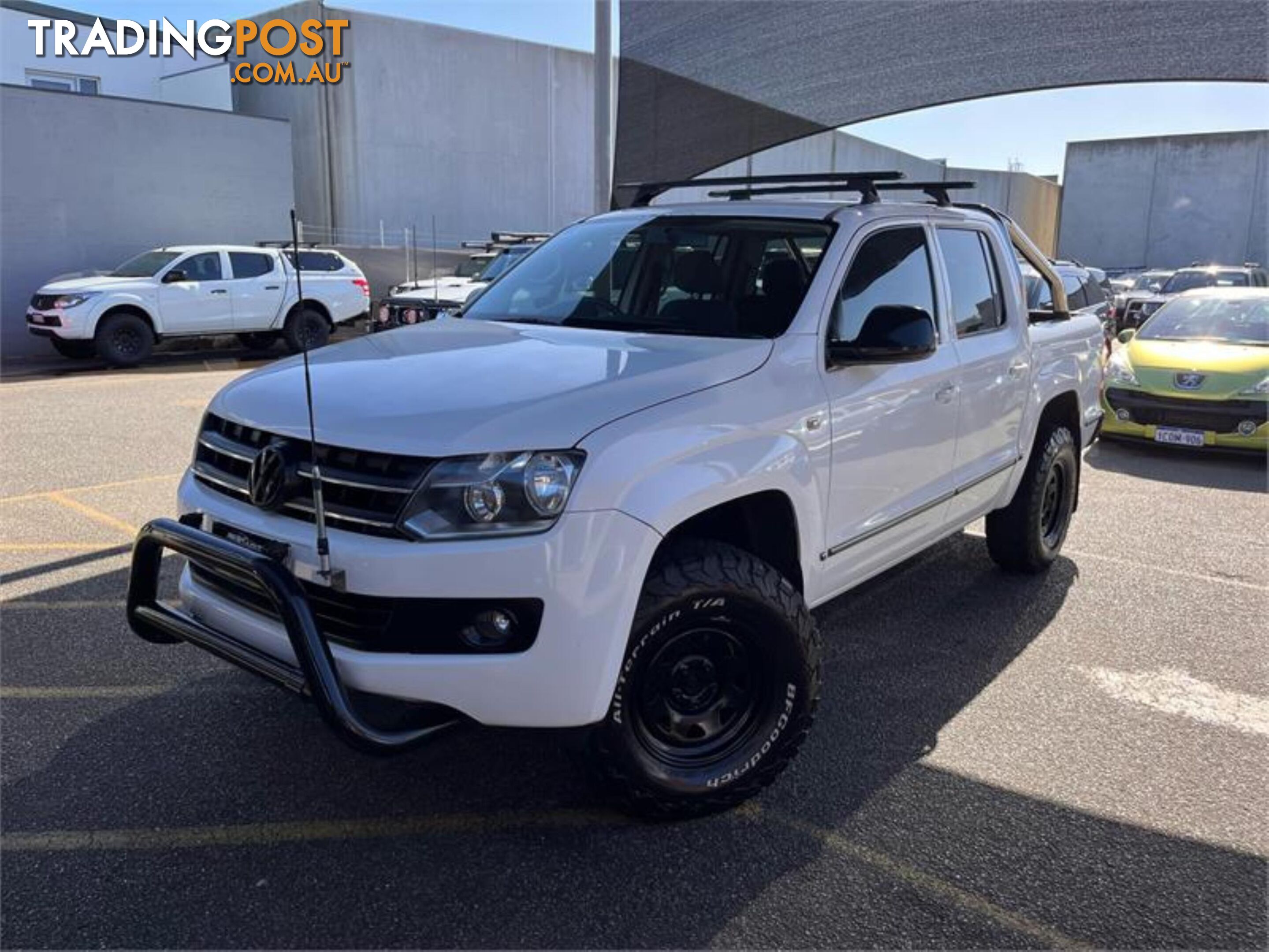 2011 VOLKSWAGEN AMAROK TDI400TRENDLINE 2H DUAL CAB UTILITY