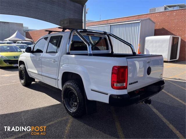 2011 VOLKSWAGEN AMAROK TDI400TRENDLINE 2H DUAL CAB UTILITY