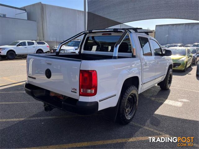 2011 VOLKSWAGEN AMAROK TDI400TRENDLINE 2H DUAL CAB UTILITY