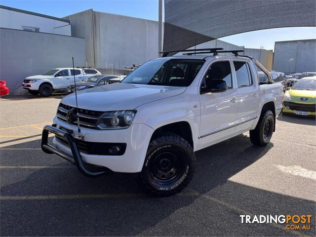 2011 VOLKSWAGEN AMAROK TDI400TRENDLINE 2H DUAL CAB UTILITY