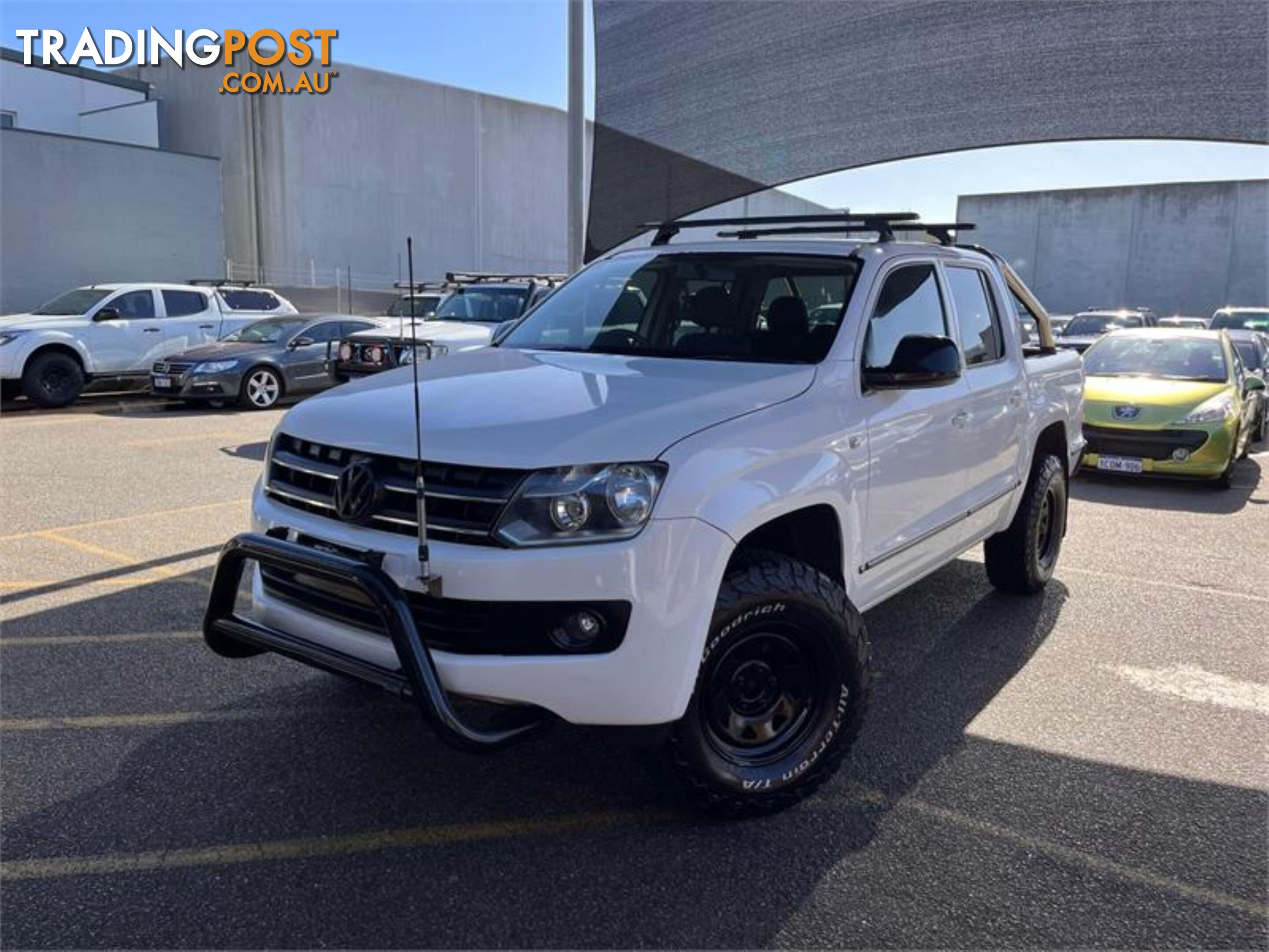 2011 VOLKSWAGEN AMAROK TDI400TRENDLINE 2H DUAL CAB UTILITY